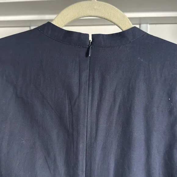 Harriet Dress Navy Poplin Anna Cate MEDIUM - Picture 8 of 8